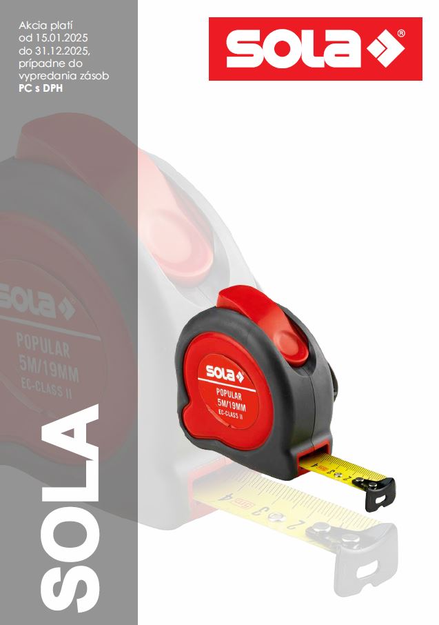 <strong>SOLA</strong><br>Akcia 2025